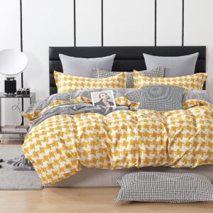 Σετ πάπλωμα υπέρδιπλο Art 11116 Oriole 220x240 Εμπριμέ Beauty Home