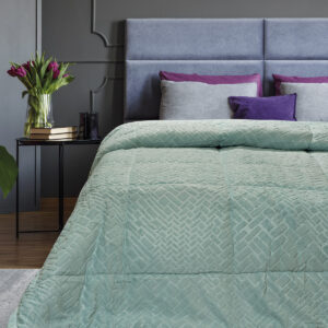 Κουβερτοπάπλωμα υπέρδιπλο Art 11518 220x240 Μέντα Beauty Home