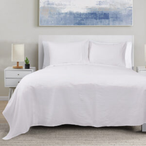 Σετ σεντόνια King Size με λάστιχο 4 Seasons Art 12000 260x270 Λευκό Beauty Home