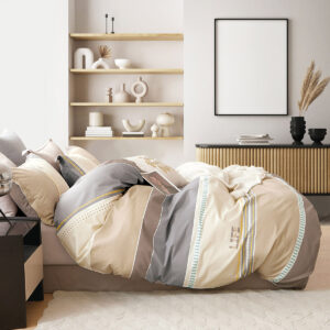 Σετ σεντόνια υπέρδιπλα Art 12104 Davis 230x260 Εμπριμέ Beauty Home