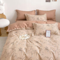 Σετ σεντόνια υπέρδιπλα με λάστιχο Art 12108 Moore 165x200+30 Εμπριμέ Beauty Home