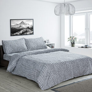 Σετ σεντόνια φανελένια King Size Bailey Art 12122 270x260 Εμπριμέ Beauty Home