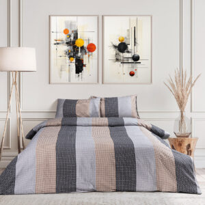 Σετ σεντόνια φανελένια King Size Luna Art 12125 270x260 Εμπριμέ Beauty Home