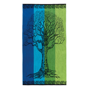 Πετσέτα θαλάσσης Art 2107 90x160 Μπλε,Πράσινο Beauty Home