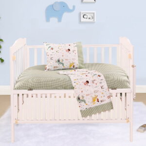 Σετ σεντόνια βρεφικά Art 5175  120x160 Πράσινο Beauty Home