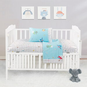Σετ σεντόνια βρεφικά Art 5179  120x160 Γαλάζιο Beauty Home