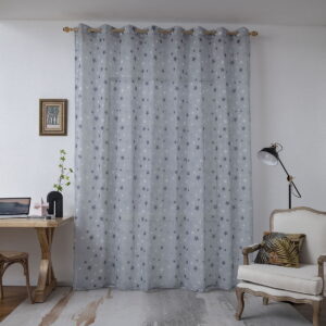 Κουρτίνα Art 6121  280x280  Γαλάζιο,Μπλε Beauty Home