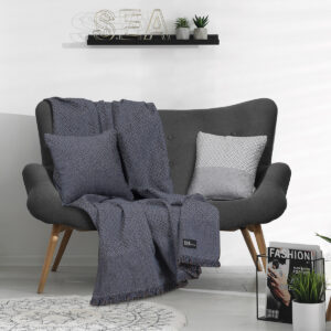 Μαξιλαροθήκη διακοσμητική Art 8560 40x40 Μπλέ Beauty Home