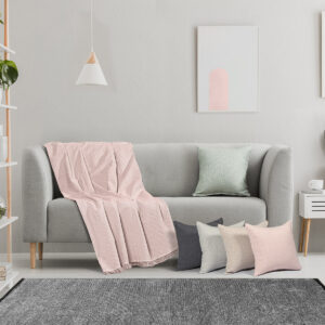 Μαξιλαροθήκη διακοσμητική Art 8584 40x40 Ροζ Beauty Home