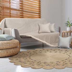 Μαξιλαροθήκη διακοσμητική Art 8590 40x40 Άμμου Beauty Home