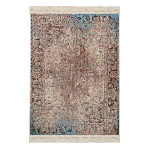 Χαλί Aerial Art 9030 160x230 Μπεζ,Γαλάζιο Beauty Home