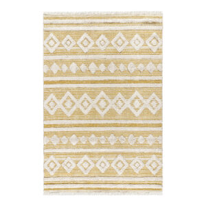 Χαλί βαμβακερό Morocotton 9239 Κίτρινο Beauty Home