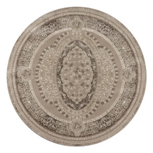 Ροτόντα 160x160 Prestige Art 9320 Beige Brown - Μπεζ Καφέ Beauty Home