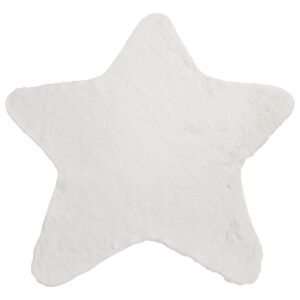 Πατάκι Rabbit Art 9640 Αστέρι 100x100 Λευκό Beauty Home