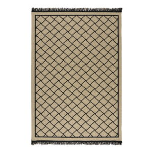 Πατάκι ψάθα με κρόσια Sol Art 9756 - 0.67x1.50 Μπεζ Beauty Home