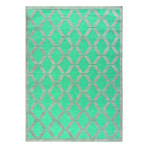 Σετ Κρεβ/ρας 3τμχ Resort Art 9961 Τυρκουάζ Beauty Home