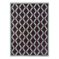 Σετ Κρεβ/ρας 3τμχ Resort Art 9962 Βιολετί Beauty Home