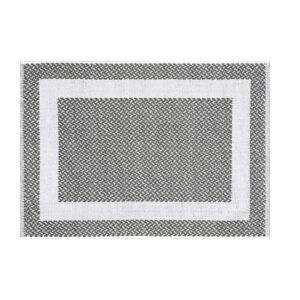 Ταπέτο μπάνιου Eos νηματοβαφή 50x75 Γκρι Beauty Home