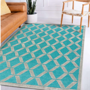 Χαλί Resort Art 9961 133x190 Τυρκουάζ Beauty Home