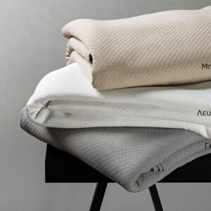 Πικέ κουβέρτα King size Matelasse 260x280 Μπεζ Beauty Home