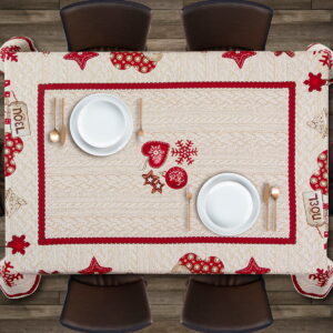 Τραπεζομάντηλο Art 8250 140x140 Εμπριμέ Beauty Home