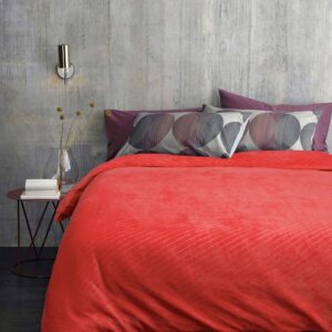 Παπλωματοθήκη CRISP RED MADI