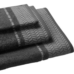 Πετσέτα FROND ANTHRACITE MADI