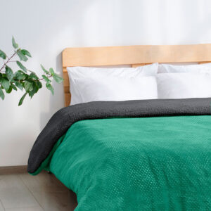 Κουβέρτα GRAUPEL GREEN ANTHRACITE MADI
