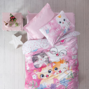 Παιδικό Σετ Κουβερλί MEOW MADI