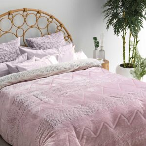 Κουβερτοπάπλωμα QUEUE PINK MADI