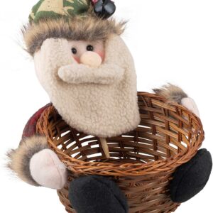 Διακοσμητικό καλάθι SANTA KLAUS MADI