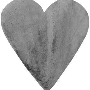 Παιδικό Χαλί SMOOTH GREY HEART MADI