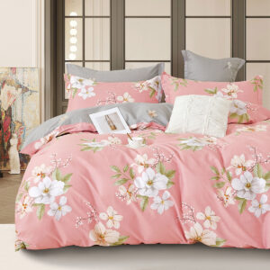 Σετ σεντόνια υπέρδιπλα Art 12131 Kathrine 230x260 Ροζ Beauty Home