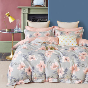 Σετ σεντόνια υπέρδιπλα Art 12148 Rosa 230x260 Γκρι,Ροζ Beauty Home