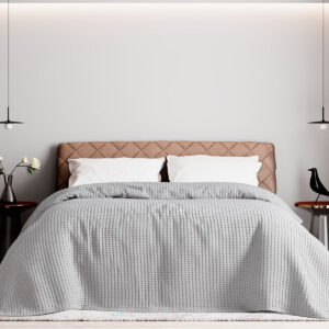 Πικέ μονή waffle Art 1990 Silver  170x240 Γκρι Beauty Home