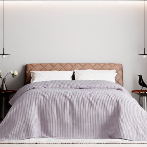 Πικέ μονή waffle Art 1990 Lilac  170x240 Λιλά Beauty Home