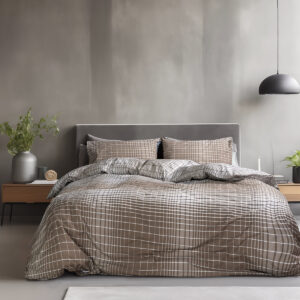 Σετ κουβερλί υπέρδιπλο Felicite Αrt 12097 220x240 Μπεζ,Μόκα Beauty Home