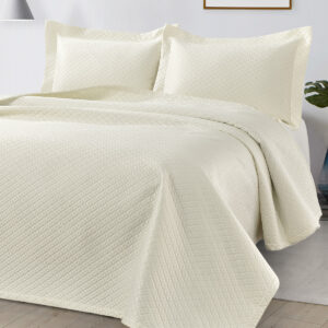 Σετ Κουβερλί υπέρδιπλο Aidna Art 12310 230x250 Εκρού Beauty Home