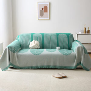 Ριχτάρια σετ 2τμχ Art 8618 (180x250 + 180x300) Πράσινο Beauty Home